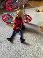 Barbie mét fiets, Ophalen of Verzenden, Zo goed als nieuw, Barbie