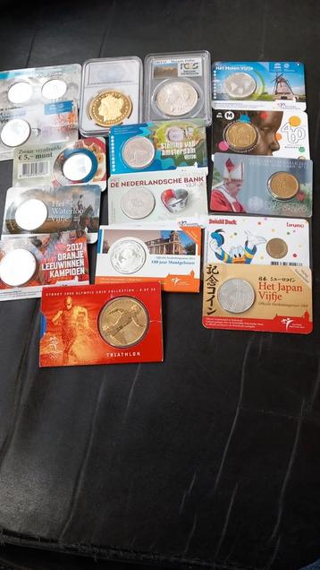 Diverse munten -  zilver morgan dollar enz  MOET WEG beschikbaar voor biedingen