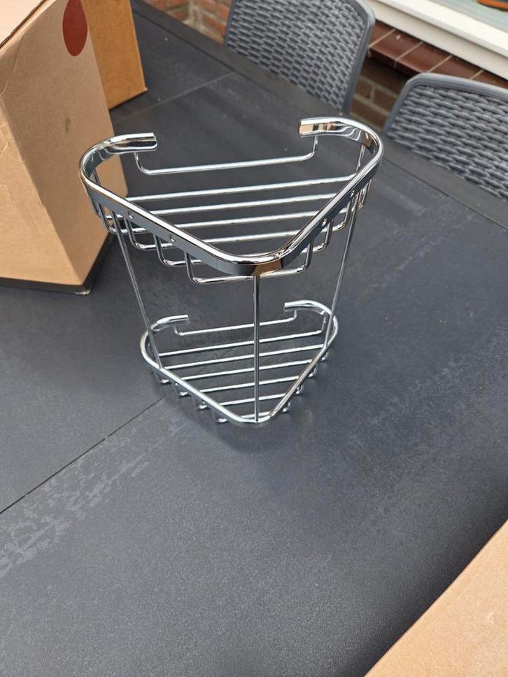 Geesa Hoek Badkamerrek - Basket Collection, Huis en Inrichting, Badkamer | Badkamermeubels, Nieuw, Overige typen, Minder dan 100 cm