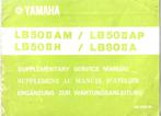 Yamaha LB 50 LB80 supplement service manual (8005z), Ophalen of Verzenden, Yamaha