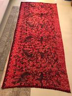 Batik Indonesische sarong rood 100x210cm, Kleding | Dames, Rokken, Ophalen of Verzenden, Zo goed als nieuw, Rood