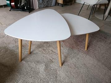 Super leuke salontafel bijzet tafels