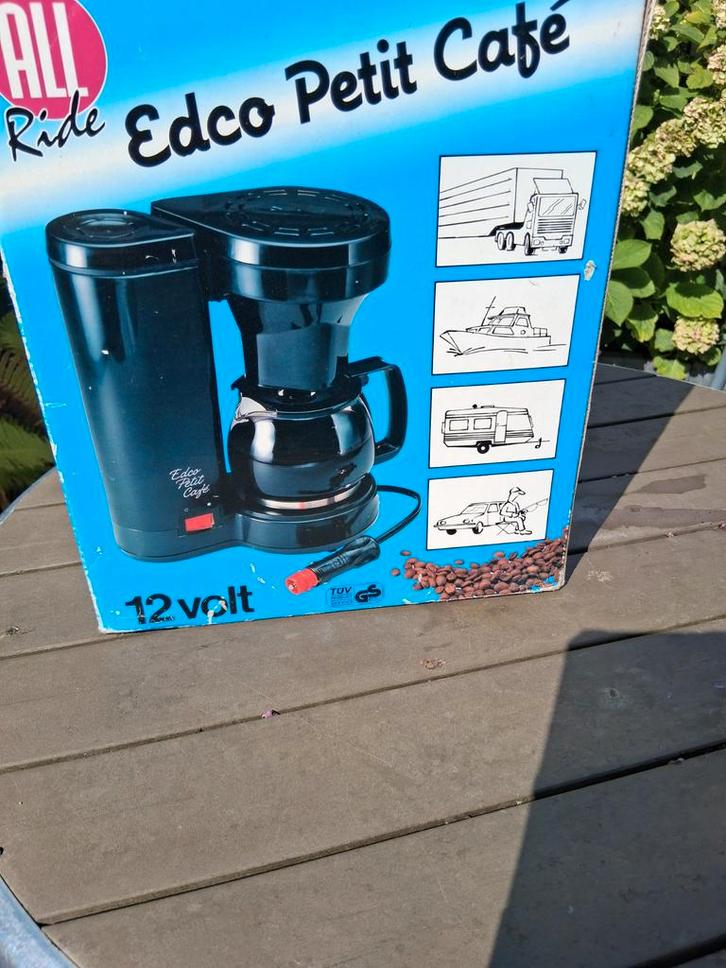 Edco Petit Café 12V Autokoffiezetapparaat - Nieuw, Auto diversen, Auto-accessoires, Nieuw, Ophalen