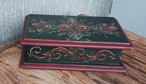 Hindeloopen doosje uit 1982, Antiek en Kunst, Curiosa en Brocante, Ophalen of Verzenden
