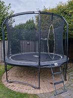 Salta Premium Black Trampoline 366 cm, veiligheidsnet + trap, Kinderen en Baby's, Speelgoed | Buiten | Trampolines, Ophalen, Gebruikt