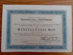 Aandeel Suikeronderneming Poerworedjo - 1908, Ophalen of Verzenden, Voor 1920, Aandeel