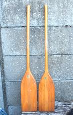 Vintage Houten Peddels, Watersport en Boten, Peddels, Ophalen, Gebruikt, Enkelbladige peddel