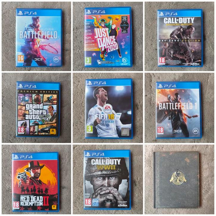 Set PlayStation  4 games, Spelcomputers en Games, Games | Sony PlayStation 4, Gebruikt, Shooter, 1 speler, Vanaf 18 jaar, Ophalen