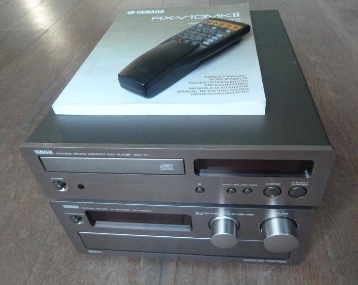 Puntgave Set van YAMAHA (Receiver + CD + Afst Bed) 100% Oké, Audio, Tv en Foto, Stereo-sets, Zo goed als nieuw, Cd-speler, Tuner of Radio