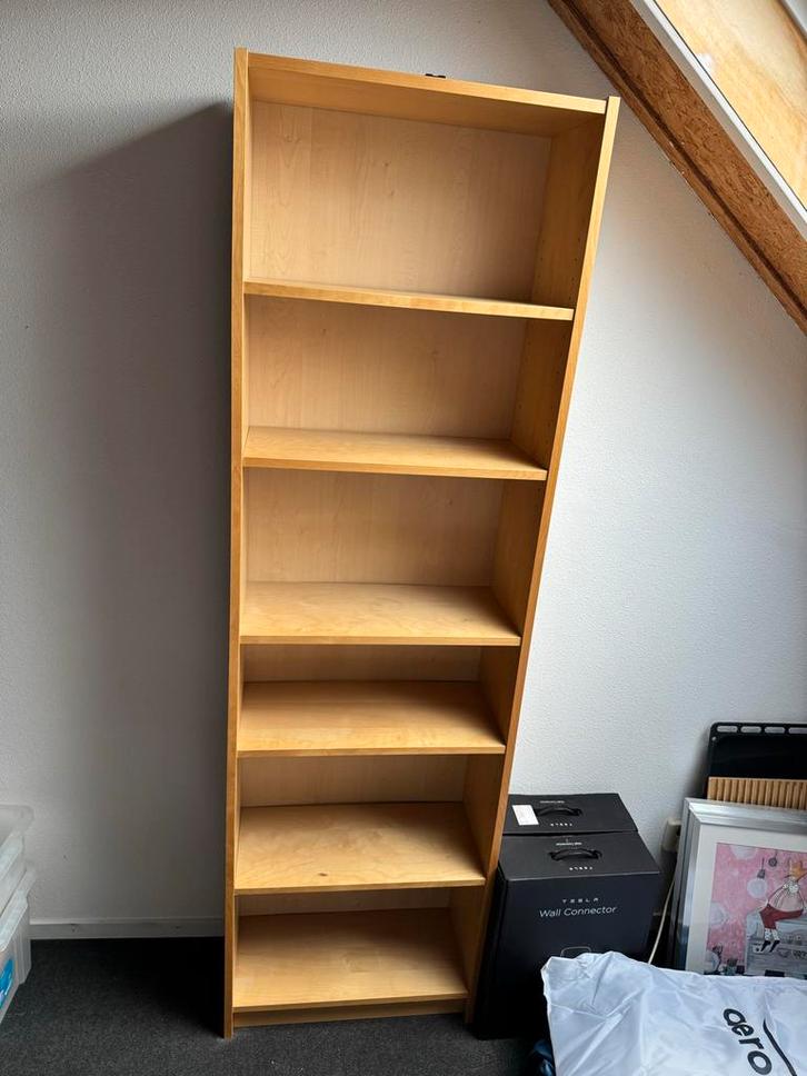 Ikea Billy Boekenkast - Al in elkaar!, Huis en Inrichting, Kasten | Boekenkasten, Gebruikt, Minder dan 50 cm, 200 cm of meer, 25 tot 50 cm
