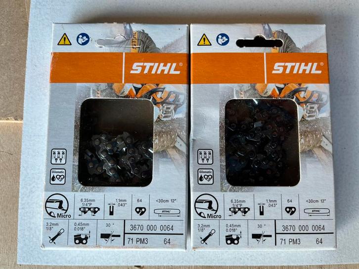 STIHL Kettingen type Picco Micro 3 (PM3) | nieuw, Tuin en Terras, Hand-tuingereedschap, Nieuw, Ophalen of Verzenden