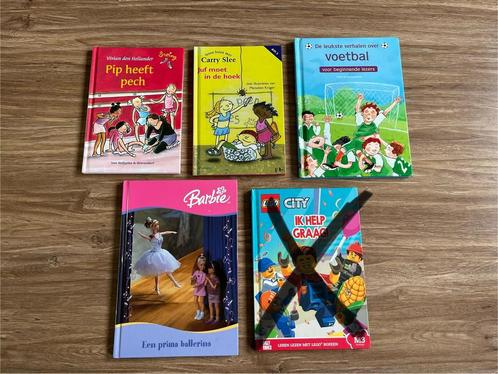 Leesboekjes beginnende lezer (pip Barbie Lego voetbal dino), Boeken, Kinderboeken | Jeugd | onder 10 jaar, Gelezen, Ophalen of Verzenden
