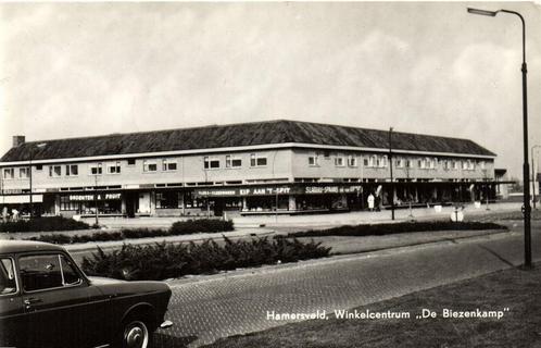 Hamersveld, Winkelcentrum De Biezenkamp - ongelopen, Verzamelen, Ansichtkaarten | Nederland, Ongelopen, Utrecht, 1940 tot 1960