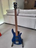 Spector 4-snarige basgitaar blauw, Muziek en Instrumenten, Ophalen of Verzenden, Gebruikt, Elektrisch