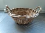 Mooie rotan mand., Ophalen of Verzenden, Zo goed als nieuw, Rond, Riet