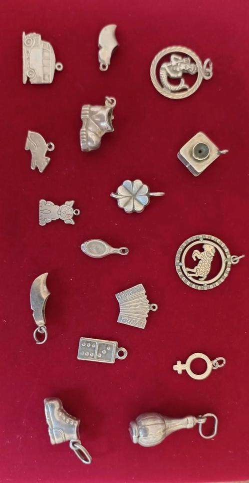 Oudhollandse zilveren bedels/hangers, Sieraden, Tassen en Uiterlijk, Antieke sieraden, Overige typen, Zilver, Ophalen of Verzenden