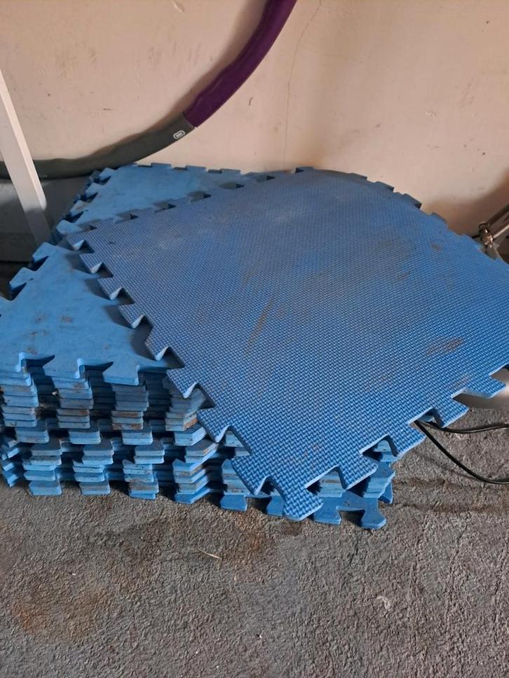 INTEX Zwembad Ondertegels - 24 stuks (50x50x1 cm), Tuin en Terras, Vijver-toebehoren, Gebruikt, Overige typen, Ophalen of Verzenden