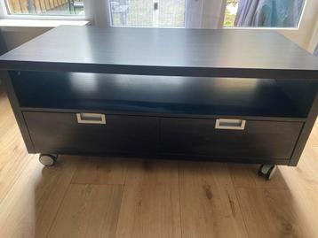 Ikea Besta TV Meubel - Zwart - afbeelding 1