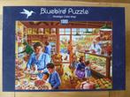 Bluebird puzzel 1000 stukjes Nostalgic cake shop, Ophalen of Verzenden, 500 t/m 1500 stukjes, Zo goed als nieuw, Legpuzzel
