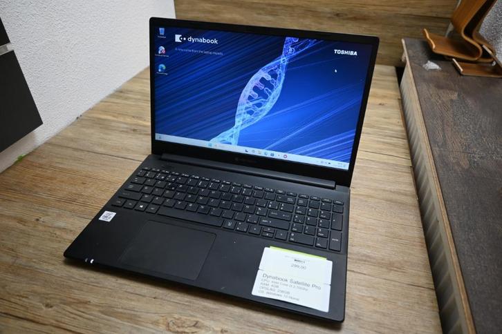 Laptop Dybnabook Satellite Pro i3 4GB RAM 256GB 10GHZ, Computers en Software, Laptoptassen, Gebruikt, Ophalen of Verzenden