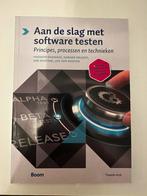 Jos van Rooyen - Aan de slag met software testen, Ophalen of Verzenden, Zo goed als nieuw, Jos van Rooyen; Hossein Chamani; Gerard Kruijff; Ger Oosting