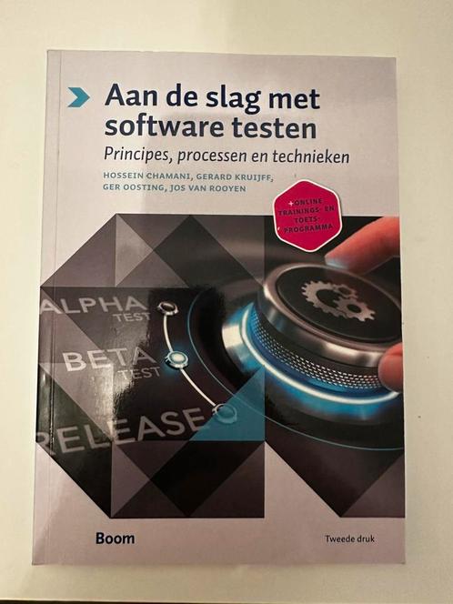 Jos van Rooyen - Aan de slag met software testen, Boeken, Informatica en Computer, Zo goed als nieuw, Ophalen of Verzenden