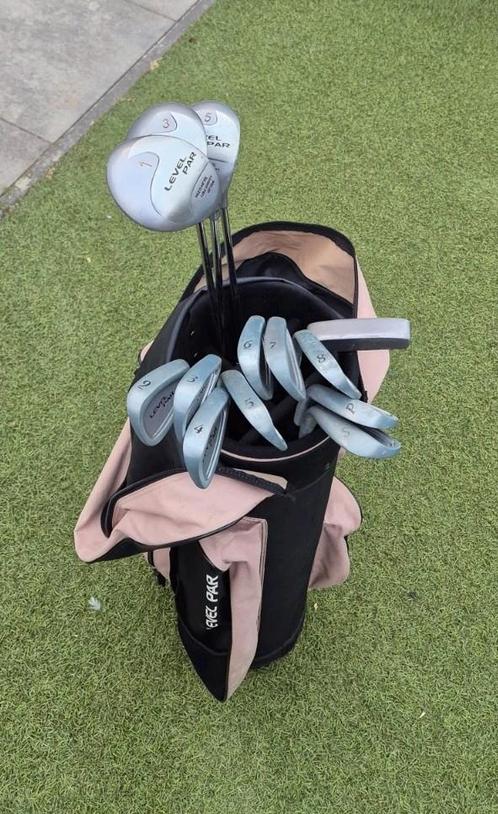 Uitgebreide Golfset met tas, ijzers, Driver, Woods en putter, Sport en Fitness, Golf, Gebruikt, Set, Overige merken, Ophalen