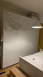 Ikea pax kast 250cm lang 235cm hoog, Huis en Inrichting, Ophalen, Gebruikt, 200 cm of meer, Glas