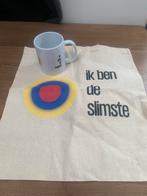 De Slimste Mens Mok + Schoudertas - Nieuw, Ophalen of Verzenden, Nieuw