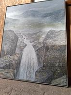 Berglandschap Schilderij - IJsland, Antiek en Kunst, Ophalen