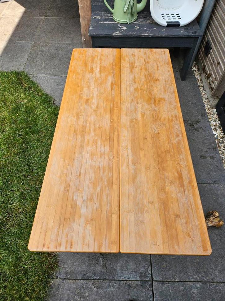 Defa Campingtafel - 3 poten goed!, Caravans en Kamperen, Kampeermeubelen, Gebruikt, Campingtafel, Ophalen