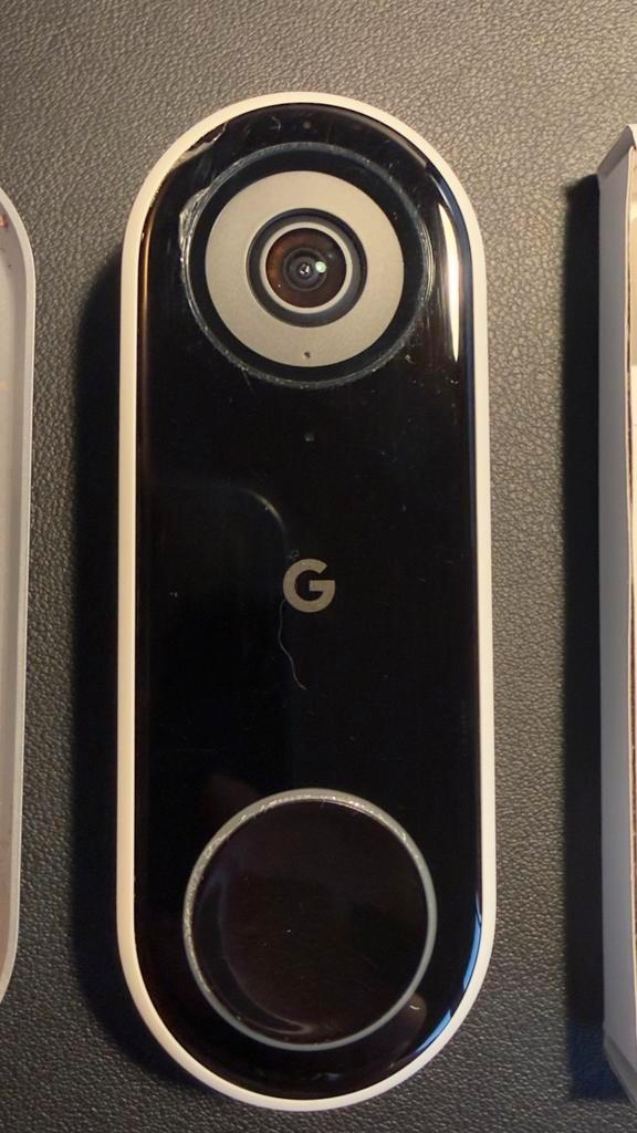 Nette Google Nest Hello Videodeurbel, bedraad, Huis en Inrichting, Deurbellen, Zo goed als nieuw, Bedraad, Ingebouwde camera, Compatibel met smartphone