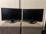 2 x Samsung 24 inch monitor, VGA, Full HD, 24 inch, Zo goed als nieuw