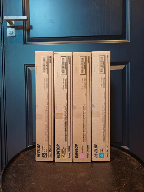 Konica Minolta TN321 Toners, 2x Set (Y,M,C,K) + 1x K, Zakelijke goederen, Kantoor en Winkelinrichting | Kantoorartikelen, Overige typen