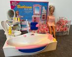 Barbie Bathroom Bedroom set, Verzamelen, Poppen, Ophalen of Verzenden, Gebruikt