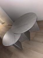 Set van twee ronde salontafels Jysk, Ophalen, Rond, Zo goed als nieuw, Overige materialen