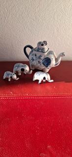 Delfsblauwe olifantjes, Ophalen of Verzenden