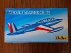 1:72 1/72 Heller Fouga Magister CM 170, Hobby en Vrije tijd, Modelbouw | Vliegtuigen en Helikopters, 1:72 tot 1:144, Ophalen of Verzenden
