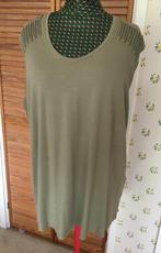 Ulla Popken olijfgroen top zonder mouwen maat 50/52, Maat 46/48 (XL) of groter, Ulla Popken, Ophalen of Verzenden, Zo goed als nieuw