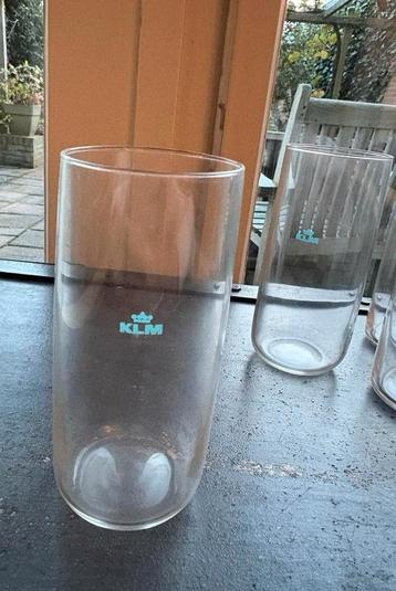 KLM Longdrink Glazen - 6 Stuks beschikbaar voor biedingen