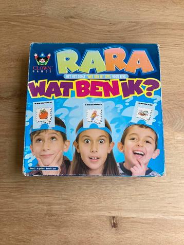 Spel: Rara, wat ben ik? beschikbaar voor biedingen