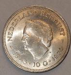 Zilveren tientje Nederland herrijst, Ophalen of Verzenden, Koningin Juliana, 10 gulden