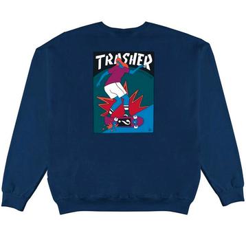 Thrasher x Parra Trasher Hurricane Crewneck Sweater Navy

XL beschikbaar voor biedingen