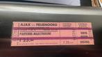 Ajax Feyenoord entreekaartje 1980 finale knvb beker, Verzamelen, Ophalen of Verzenden, Gebruikt, Ajax, Overige typen
