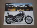 Honda Shadow 1100 brochure folder 1990, Motoren, Ophalen of Verzenden, Honda