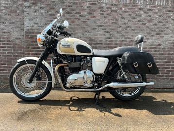 TRIUMPH BONNEVILLE T 100 (bj \'15) Super nette motor 26300 k beschikbaar voor biedingen
