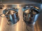 Atag RVS Kookpotten, Huis en Inrichting, Keuken | Potten en Pannen, Ophalen of Verzenden, Gebruikt, Rvs, Pannenset