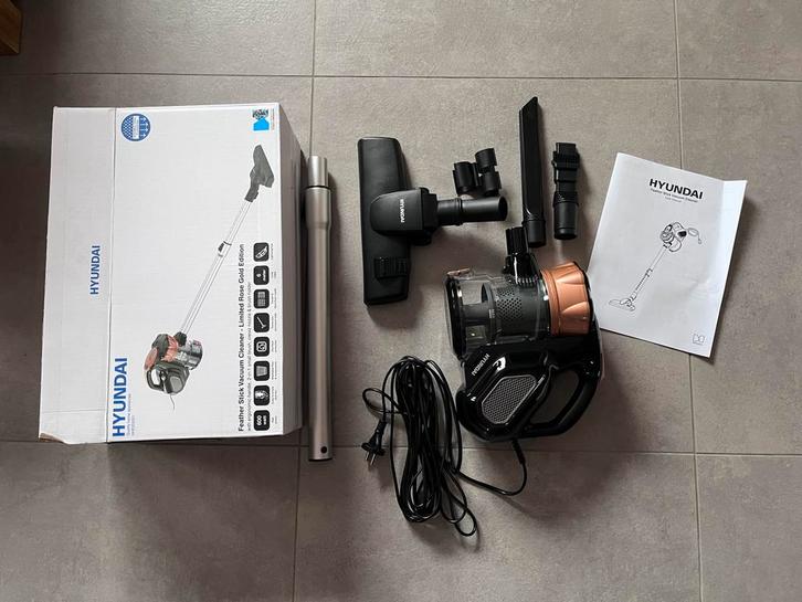 Hyundai steelstofzuiger HHE203201, Witgoed en Apparatuur, Stofzuigers, Nieuw, Stofzuiger, Minder dan 1200 watt, Reservoir, Ophalen of Verzenden