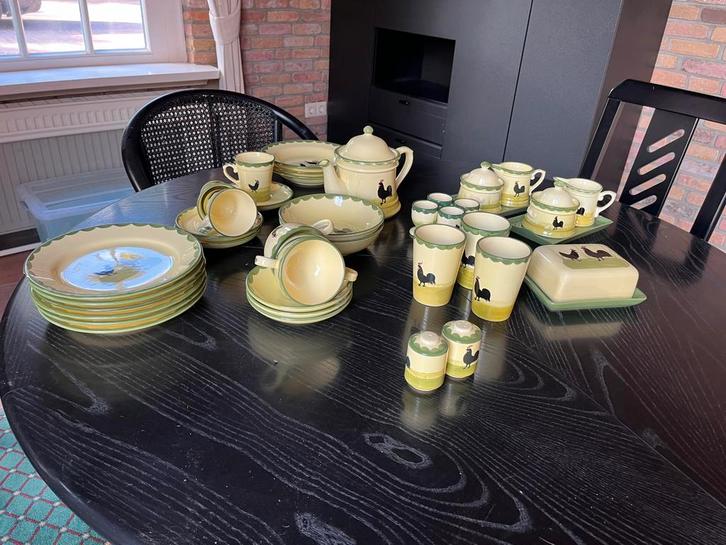 Kip en haan, gebruikt. Ziet er goed uit bieden vanaf €150, Huis en Inrichting, Keuken | Servies, Gebruikt, Overige stijlen, Keramiek