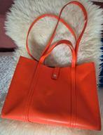 Oranje tas van leder, bimba y lola, Ophalen, Zo goed als nieuw, Oranje